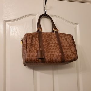 Authentic Fendi Boston Bag